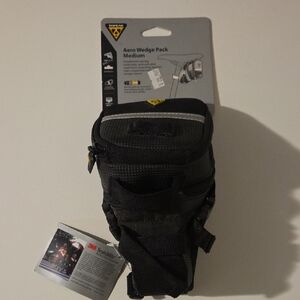 Aero Wedge Pack Medium - Black Mini Saddle Bag